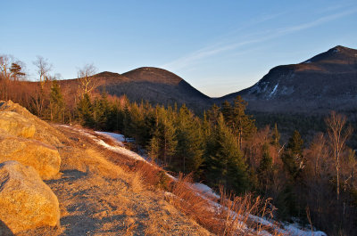 Winter afternoon on the Kancamagus