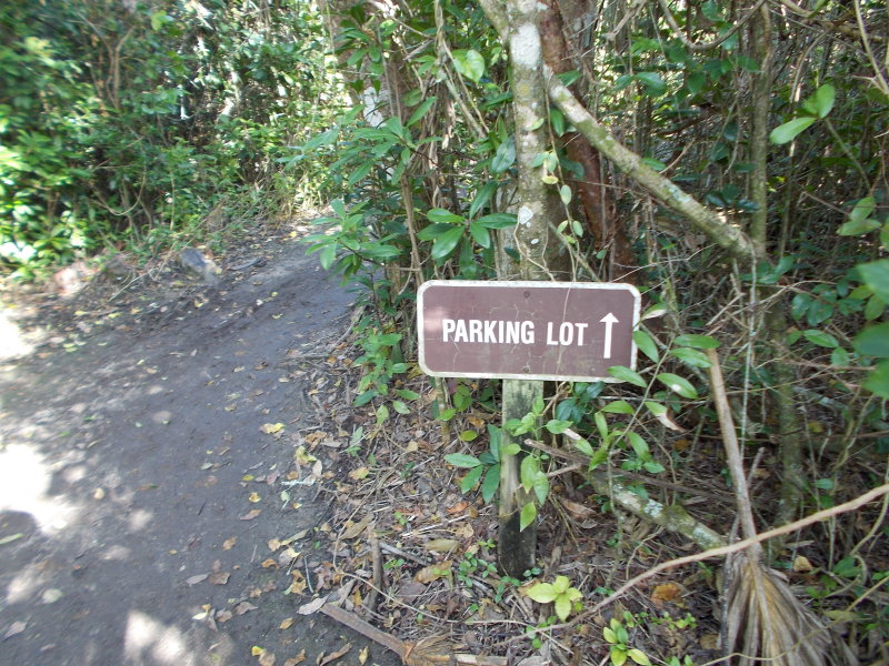 The happiest sign in the C-SNP hiking loop