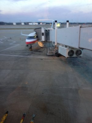 This is the plane from IAH to LAX
