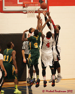 St Lawrence College vs Fleming  M-Basketball 11-21-12
