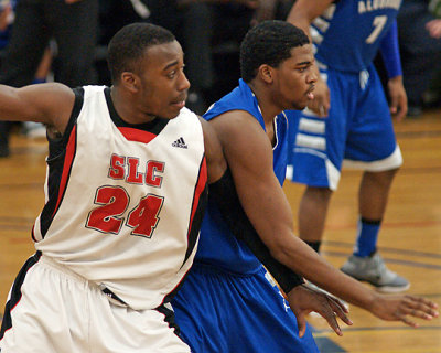St Lawrence College vs Algonquin M-Basketball 02-09-13