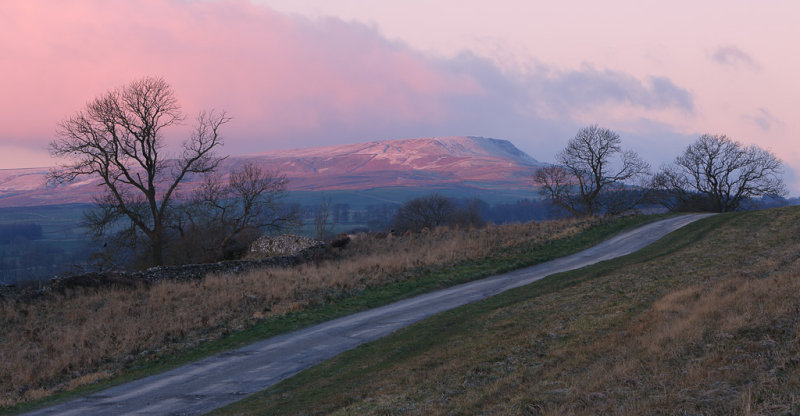 20121205 - First Light on Penhill