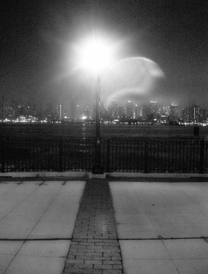 Light  Abstract and NYC Skyline