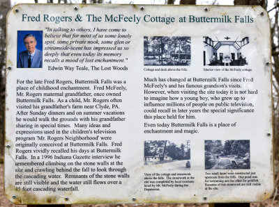 Buttermilk Falls Mister Rogers