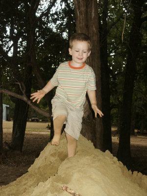 King of the sand pile!!