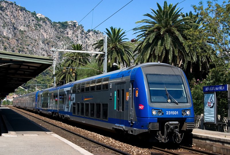 The Z 23501 at Beaulieu-sur-Mer, between Montecarlo and Nice.