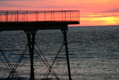 Sunset in Aberystwyth.JPG