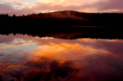 Storms down south mean beautiful sunrises here