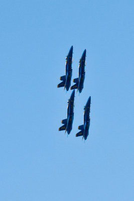 BLUE ANGELS  FLEET WEEK 2012 SAN FRANCISCO