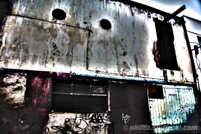 HDR - Side street in Dublin, Ireland