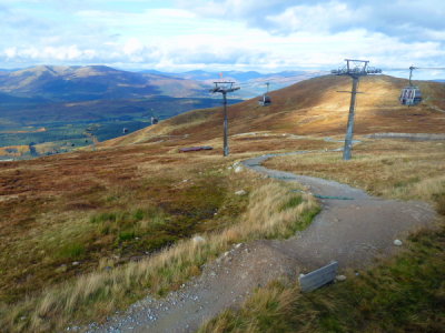 Nevis Range - Aonach Mor - Cable Car at the Top