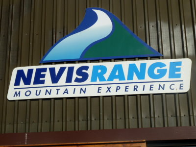 Nevis Range - Aonach Mor - Cable Car Sign