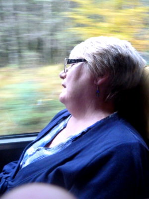 Margaret - sleeping on Coach