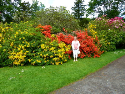 Perth - Scone Palace Gardens with Margaret
