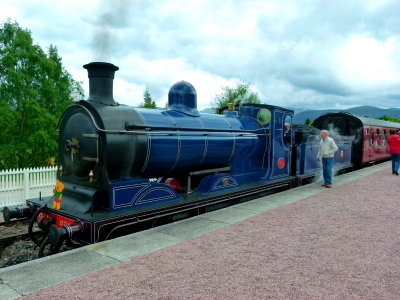 Aviemore - Steam Train on Strathspey Railway