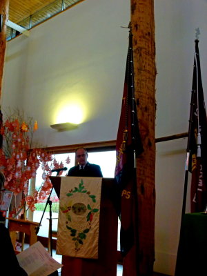 2012-11-24-13 Territorial Commander Commissioner Andre Cox speaking