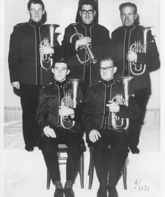 1966 - Burton Citadel Band - Presentation of New Instruments (15) - Horns