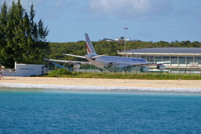 Air France (F-GNIG) Airbus A340 @ St Maarten, Netherlands Antilles