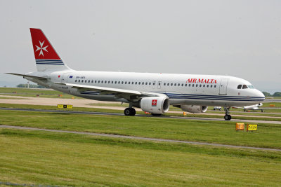 Air Malta (9H-AEK) Airbus A320 @ Manchester