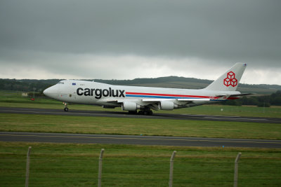 Cargolux (LX-KCV) @ Boeing 747 Prestwick