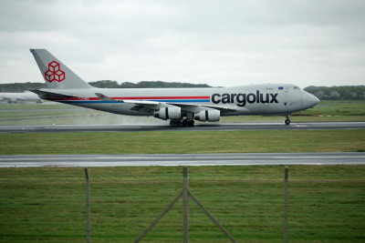 Cargolux (LX-MCV)  Boeing 747 @ Prestwick