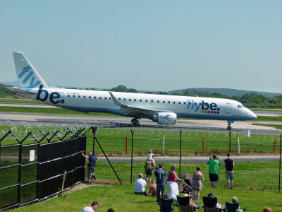 Flybe (G-FBEA) Embraer EMB 190 @ Manchester