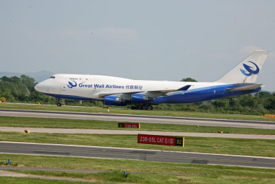Great Wall Airlines (B2430) Boeing 747@ Manchester