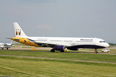 Monarch Airlines (G-MARA) Airbus A321 @ Manchester