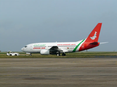 Oman Air (A40-BS) Boeing 737 @ East Midlands