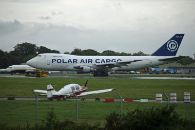 Polar Air Cargo (N920FT) Boeing 747 @ Prestwick