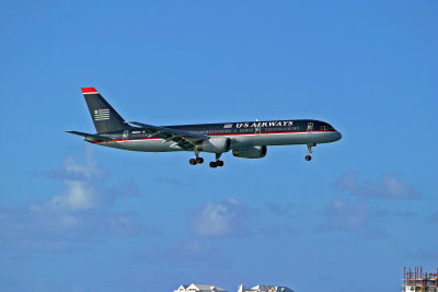US Arways (N602UA) Boeing 757 @ St Maarten