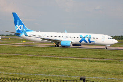 XL Airlines (G-XLAP) Boeing 737@ Manchester