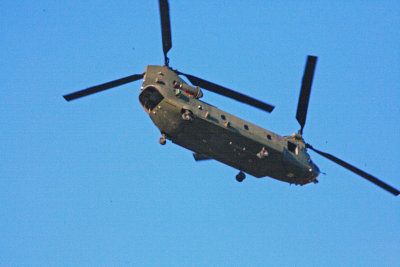 Royal Air Force Chinook @ Keyhaven Marshes, Dorset