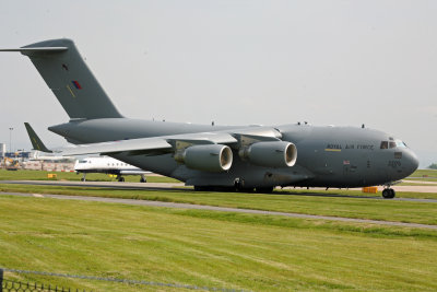 Royal Air Force (ZZ175) Boeing C17A Globemaster @ Manchester