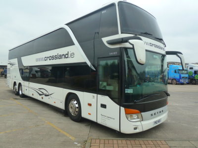 Crossland of Swatragh, Ireland (PNZ 1413) @ Lymm Services on M6