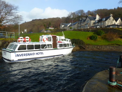 INVERSNAID HOTEL - ARKLET @ Inversnaid Hotel, Loch Lomond Hotel Ferry @ Inversnaid Pier