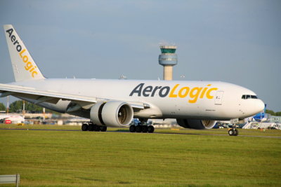 Aerologic (D-AALG) Boeing 777 @ East Midlands