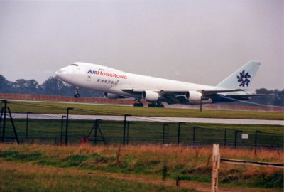 Air Hong Kong (B-HMF) Boeing 747 @ Manchester