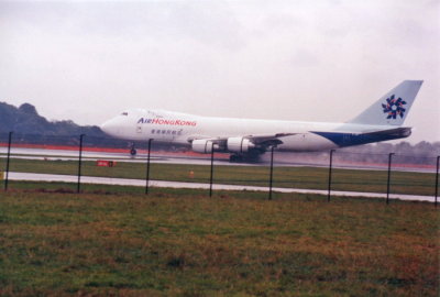 Air Hong Kong (B-HMF) Boeing 747 @ Manchester