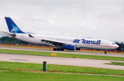 Air Transat (C-GKTS) Airbus A330 @ Manchester