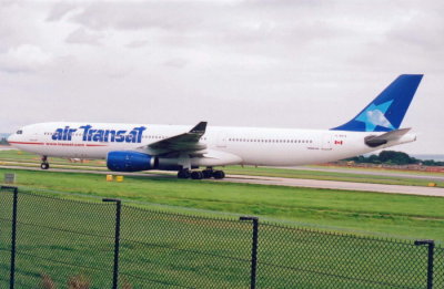 Air Transat (C-GKTS) Airbus A330 @ Manchester