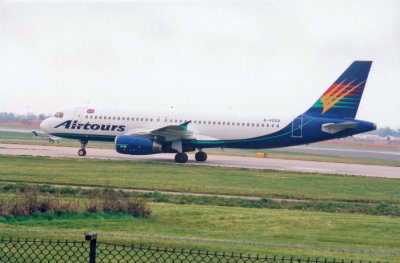 Airtours (G-VCED) Airbus A320 @ Manchester