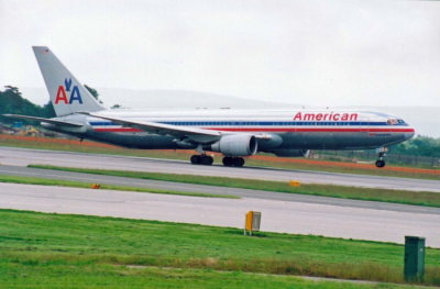 American (N354AA) Boeing 767 @ Manchester