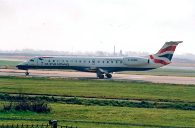 British Airways (G-EMBN) Embraer 145 @ Manchester