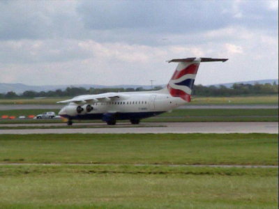 British Airways (G-MANS) BAe 146 @ Manchester