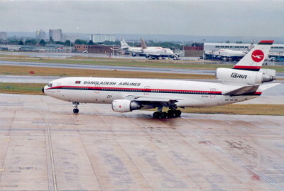 Bangladesh (S2-ACQ) Douglas DC10 @ Heathrow
