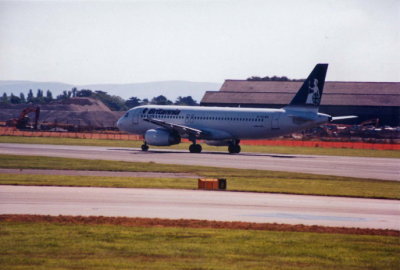 Britannia (EI-TLE) Airbus A320 @ Manchester