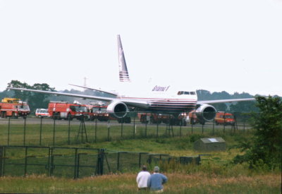Britannia (G-BYAA) Boeing 767 @ Manchester