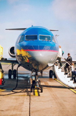 British Midland (G-BVJC) Fokker 100 @ East Midlands