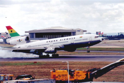 Ghana (9G-ANA) Douglas DC10 @ Heathrow